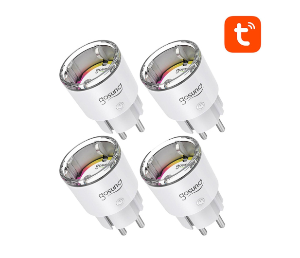 Gosund Smart gniazdko WiFi EP2, 4 sztuki (czteropak) 10A Tuya - 1490127 - zdjęcie
